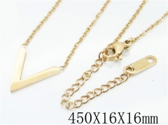 HY Wholesale Stainless Steel 316L Jewelry Necklaces-HY09N1144ME