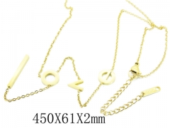 HY Wholesale Stainless Steel 316L Jewelry Necklaces-HY09N1122OF