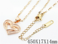 HY Wholesale Stainless Steel 316L Jewelry Necklaces-HY19N0245OX