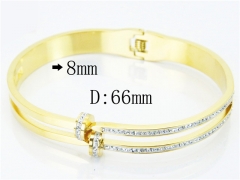 HY Wholesale Stainless Steel 316L Bangle-HY19B0554HOF