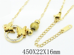 HY Wholesale Stainless Steel 316L Jewelry Necklaces-HY19N0264HHS