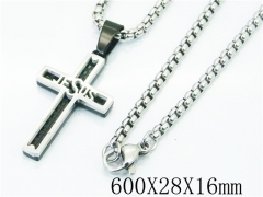 HY Wholesale Stainless Steel 316L Jewelry Necklaces-HY09N1098OQ