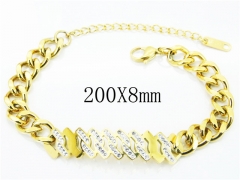HY Wholesale 316L Stainless Steel Bracelets-HY19B0603HHS