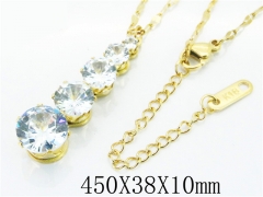 HY Wholesale Stainless Steel 316L Jewelry Necklaces-HY19N0261PR