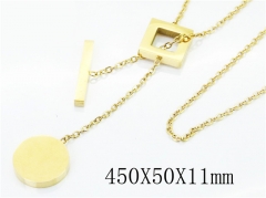 HY Wholesale Stainless Steel 316L Jewelry Necklaces-HY09N1138OW
