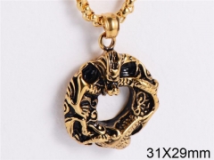 HY Jewelry Wholesale Stainless Steel Pendant (not includ chain)-HY0035P069