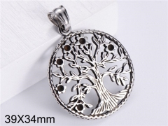 HY Jewelry Wholesale Stainless Steel Pendant (not includ chain)-HY0035P302