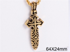 HY Jewelry Wholesale Stainless Steel Pendant (not includ chain)-HY0035P015