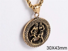 HY Jewelry Wholesale Stainless Steel Pendant (not includ chain)-HY0035P335