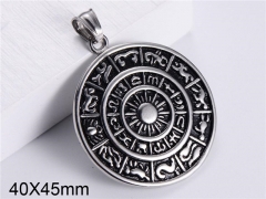 HY Jewelry Wholesale Stainless Steel Pendant (not includ chain)-HY0035P313