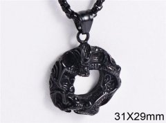 HY Jewelry Wholesale Stainless Steel Pendant (not includ chain)-HY0035P070