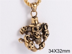 HY Jewelry Wholesale Stainless Steel Pendant (not includ chain)-HY0035P072