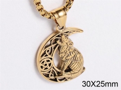 HY Jewelry Wholesale Stainless Steel Pendant (not includ chain)-HY0035P243