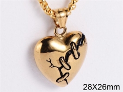 HY Jewelry Wholesale Stainless Steel Pendant (not includ chain)-HY0035P027