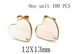 HY Wholesale Stainless Steel 316L Earrings Fitting-HY70A1733MLR