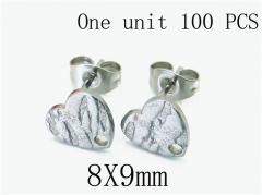 HY Wholesale Stainless Steel 316L Earrings Fitting-HY70A1779JSS