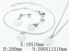 HY Wholesale 316L Stainless Steel Lover jewelry Set-HY59S1731LR