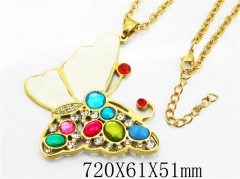 HY Wholesale Stainless Steel 316L Jewelry Necklaces-HY64N0107HOE