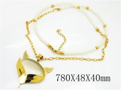 HY Wholesale Stainless Steel 316L Jewelry Necklaces-HY64N0115IWW