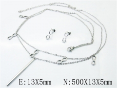 HY Wholesale 316L Stainless Steel Jewelry Set-HY59S1727OG