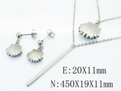 HY Wholesale 316 Stainless Steel jewelry Shell Set-HY59S1708OLE