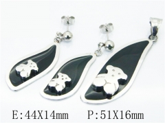 HY 316L Stainless Steel jewelry Bears Set-HY64S1245NS