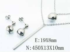 HY Wholesale 316L Stainless Steel Jewelry Set-HY59S1710OLX