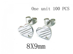 HY Wholesale Stainless Steel 316L Earrings Fitting-HY70A1794JTT