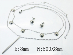 HY Wholesale 316L Stainless Steel Jewelry Set-HY59S1726OS