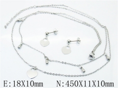 HY Wholesale 316L Stainless Steel Lover jewelry Set-HY59S1700NW
