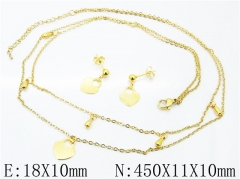 HY Wholesale 316L Stainless Steel Lover jewelry Set-HY59S1701OLE