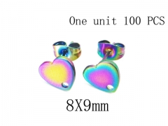 HY Wholesale Stainless Steel 316L Earrings Fitting-HY70A1767MQQ