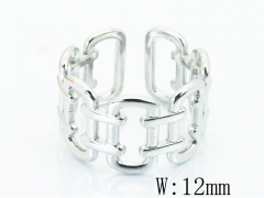 HY Wholesale Stainless Steel 316L Open Rings-HY20R0182MO