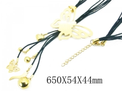 HY Wholesale Stainless Steel 316L Jewelry Necklaces-HY64N0126IJE