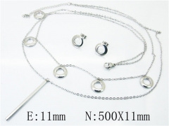 HY Wholesale 316L Stainless Steel Jewelry Set-HY59S1728OV