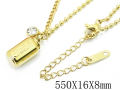 HY Wholesale Stainless Steel 316L Jewelry Necklaces-HY80N0449HAA