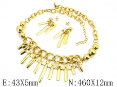 HY Wholesale 316L Stainless Steel Jewelry Set-HY64S1256IOR