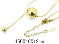 HY Wholesale Stainless Steel 316L Jewelry Necklaces-HY80N0448NS