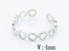 HY Wholesale Stainless Steel 316L Open Rings-HY20R0237MQ