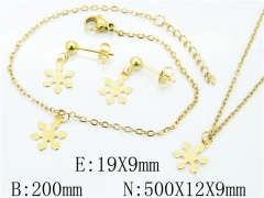 HY Wholesale 316L Stainless Steel Jewelry Set-HY59S1734MW
