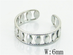 HY Wholesale Stainless Steel 316L Open Rings-HY20R0287MD
