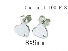 HY Wholesale Stainless Steel 316L Earrings Fitting-HY70A1770JZZ