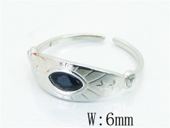 HY Wholesale Stainless Steel 316L Open Rings-HY20R0222ME