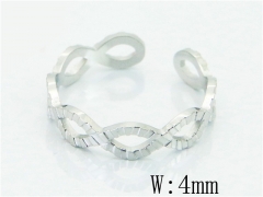 HY Wholesale Stainless Steel 316L Open Rings-HY20R0241MZ