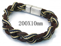 HY Wholesale Leather Jewelry Bracelets-HY64B1464HFF