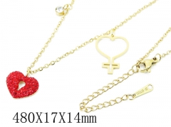 HY Wholesale Stainless Steel 316L Jewelry Necklaces-HY49N0010HHQ