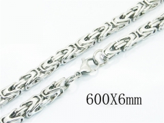 HY Wholesale Stainless Steel 316L Byzantine Chain-HY55N0522HMS