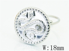 HY Wholesale Stainless Steel 316L Open Rings-HY20R0263ME