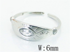 HY Wholesale Stainless Steel 316L Open Rings-HY20R0221LL