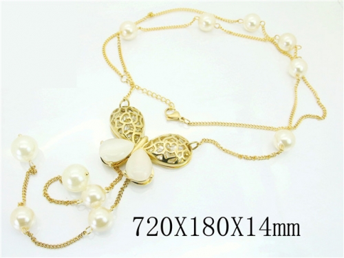 HY Wholesale Stainless Steel 316L Jewelry Necklaces-HY64N0110HOD